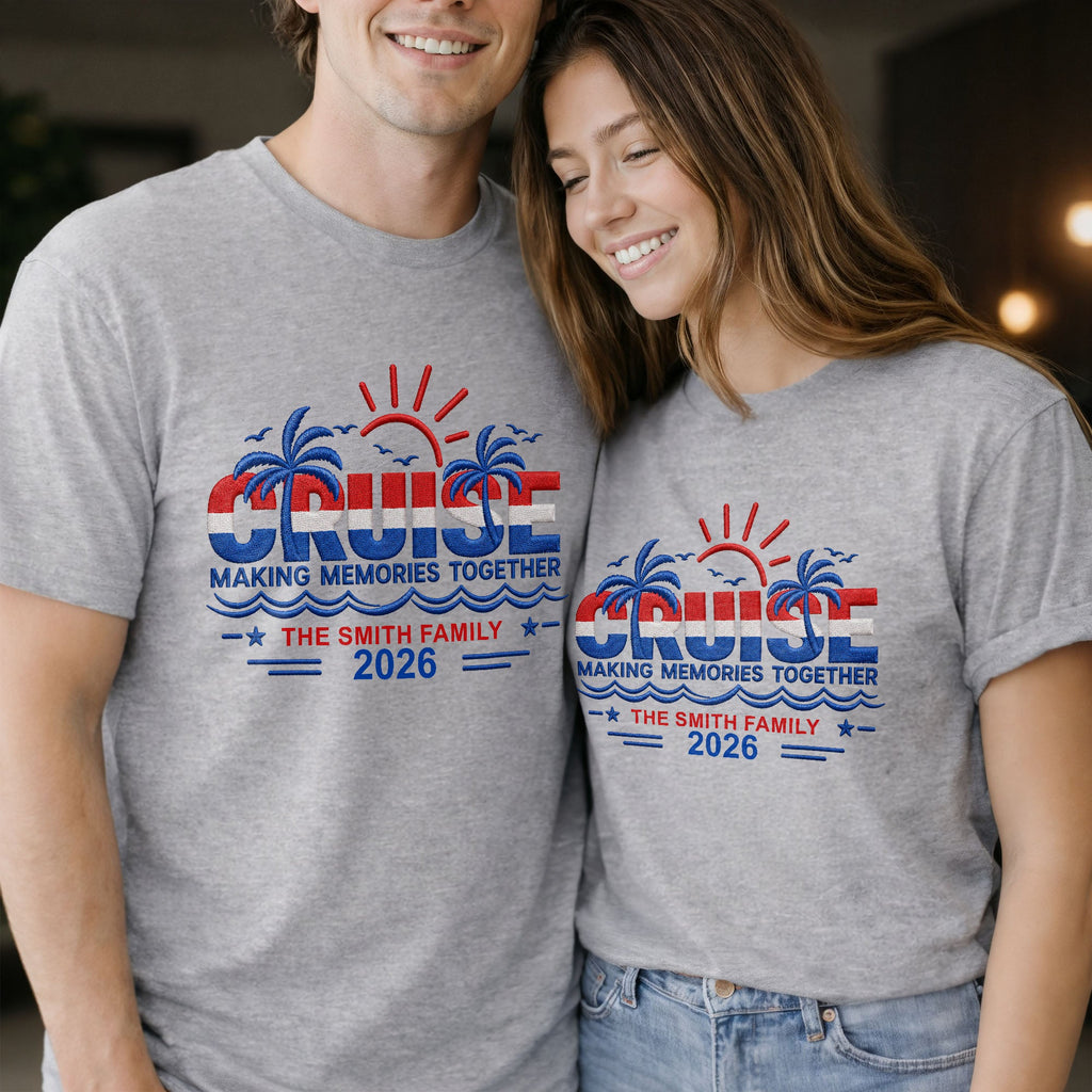 Personalized Cruise Memories Custom T-shirt Hoodie Gift for Family Shirt GradoCreations