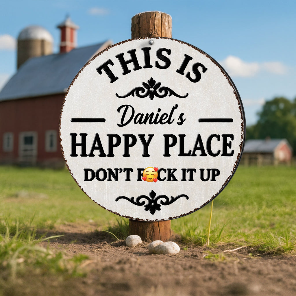 Personalized Custom Metal Sign Unique Gift for Family & Friends Custom Shaped Metal Sign GradoCreations