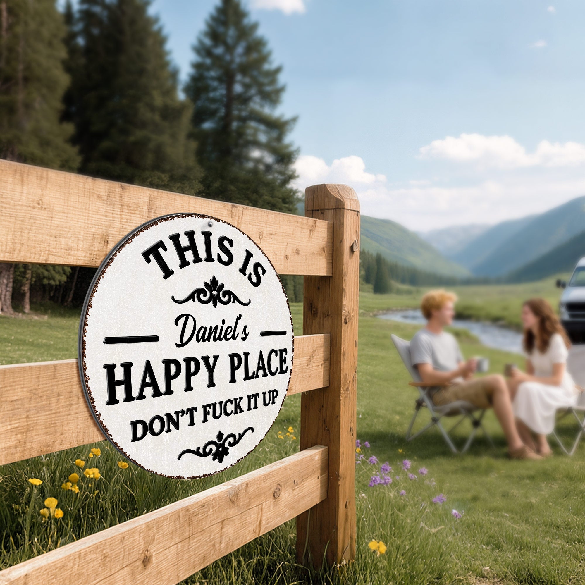 Personalized Custom Metal Sign Unique Gift for Family & Friends