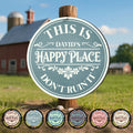 Personalized Custom Shaped Metal Sign Family Gift Decor Custom Shaped Metal Sign GradoCreations