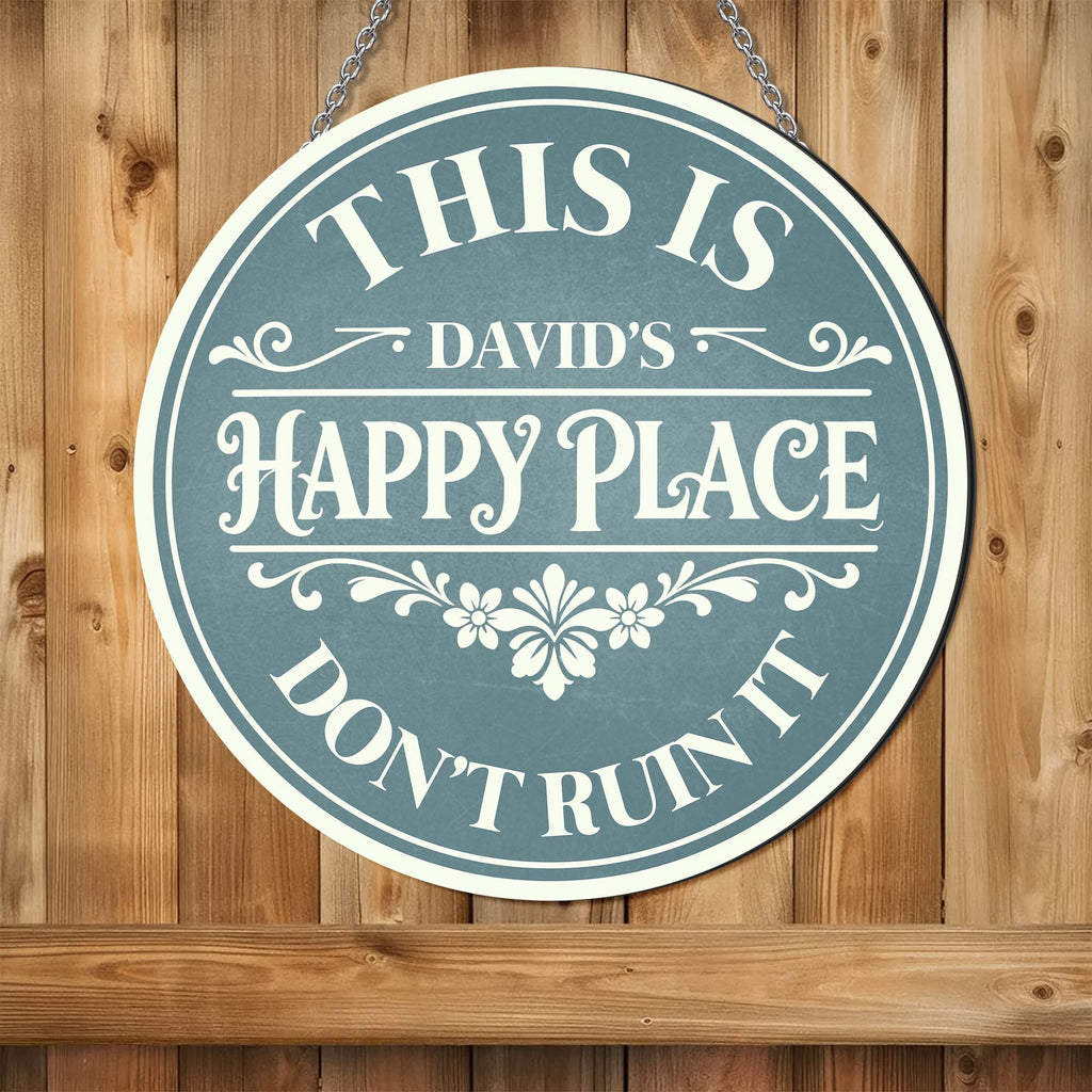 Personalized Custom Shaped Metal Sign Family Gift Decor Custom Shaped Metal Sign GradoCreations