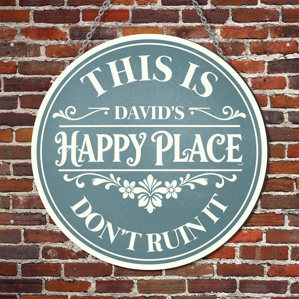 Personalized Custom Shaped Metal Sign Family Gift Decor Custom Shaped Metal Sign GradoCreations