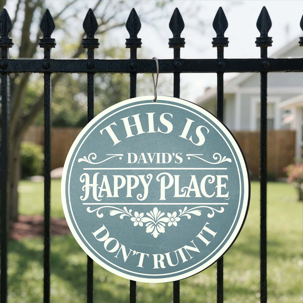 Personalized Custom Shaped Metal Sign Family Gift Decor Custom Shaped Metal Sign GradoCreations