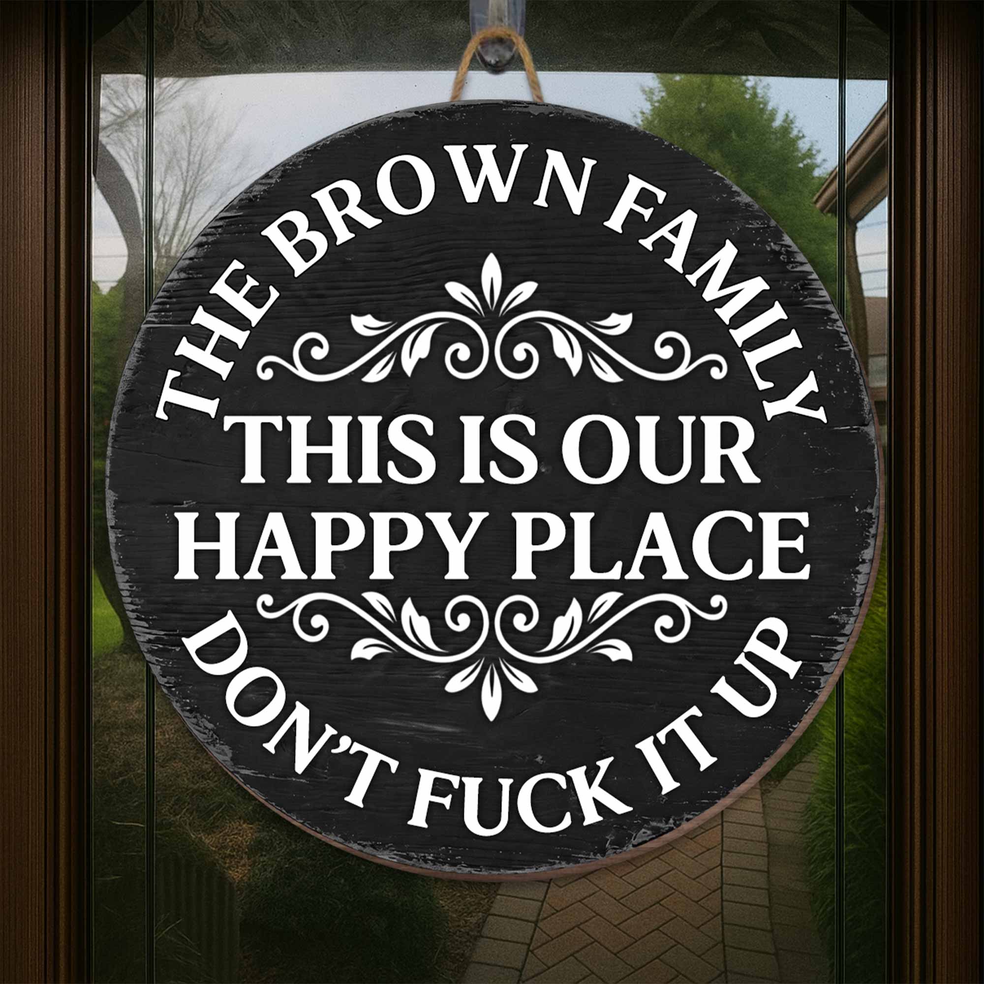Personalized Custom Wood Sign Family Wall Decor Gift Wood Sign GradoCreations
