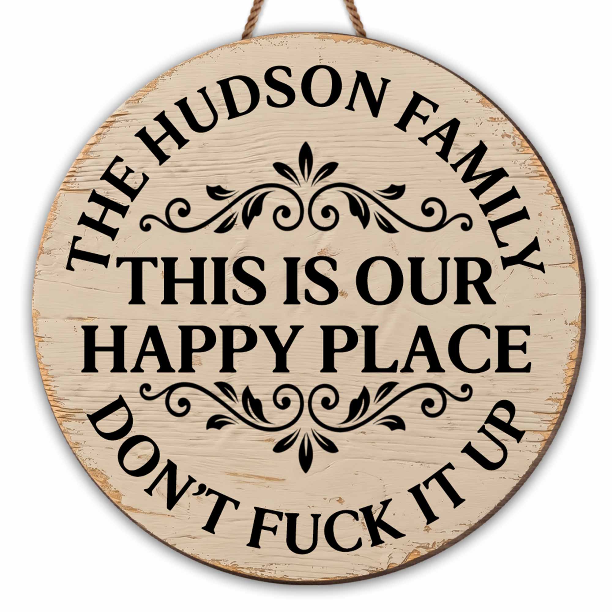 Personalized Custom Wood Sign Family Wall Decor Gift Wood Sign GradoCreations