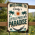 Personalized Metal Sign Custom Family Name Gift for Home Decor Metal Sign GradoCreations