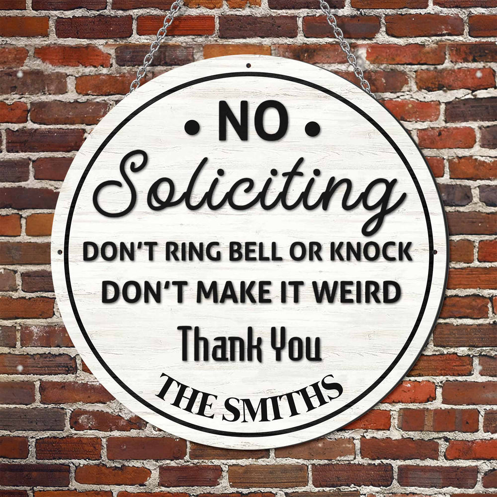 Personalized Custom Shaped Metal Sign for Home Decor