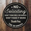 Personalized Custom Shaped Metal Sign for Home Decor