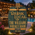Personalized Custom Shape Wood Sign for Whiskey Lovers Wood Sign GradoCreations