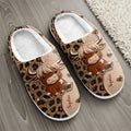 Personalized Highland Cow Slippers Custom Name Gift for Her