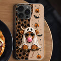 Personalized Clear Phone Case Cute Ghost Highland Cow Gift