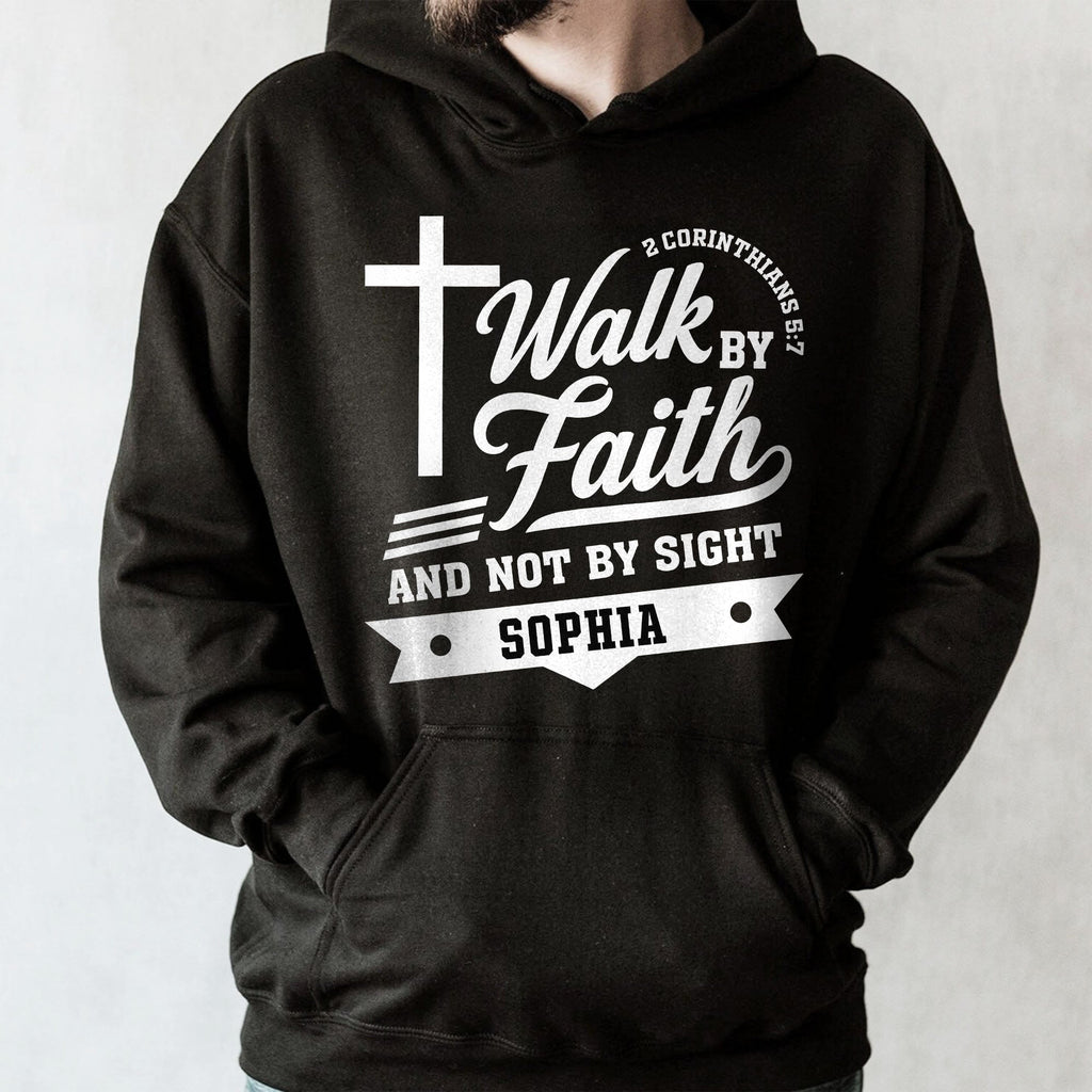 Personalized Bible Verse T-Shirt & Hoodie Custom Gift for Christians Shirt GradoCreations