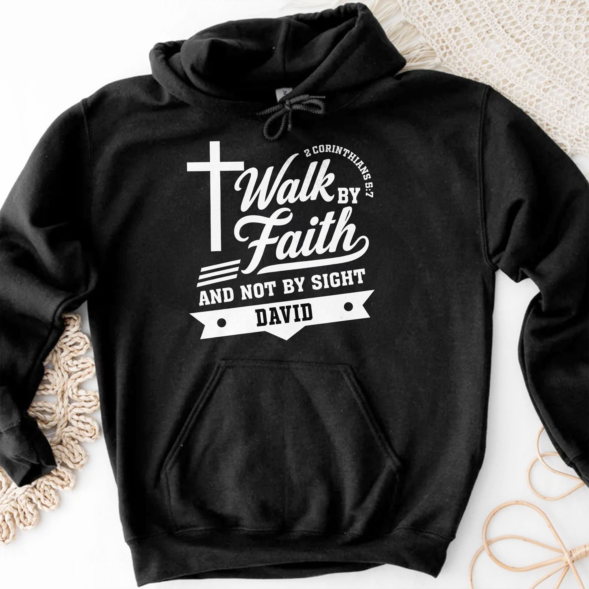 Personalized Bible Verse T-Shirt & Hoodie Custom Gift for Christians Shirt GradoCreations