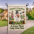Personalized Garden Flag Custom Text for Plant Lovers
