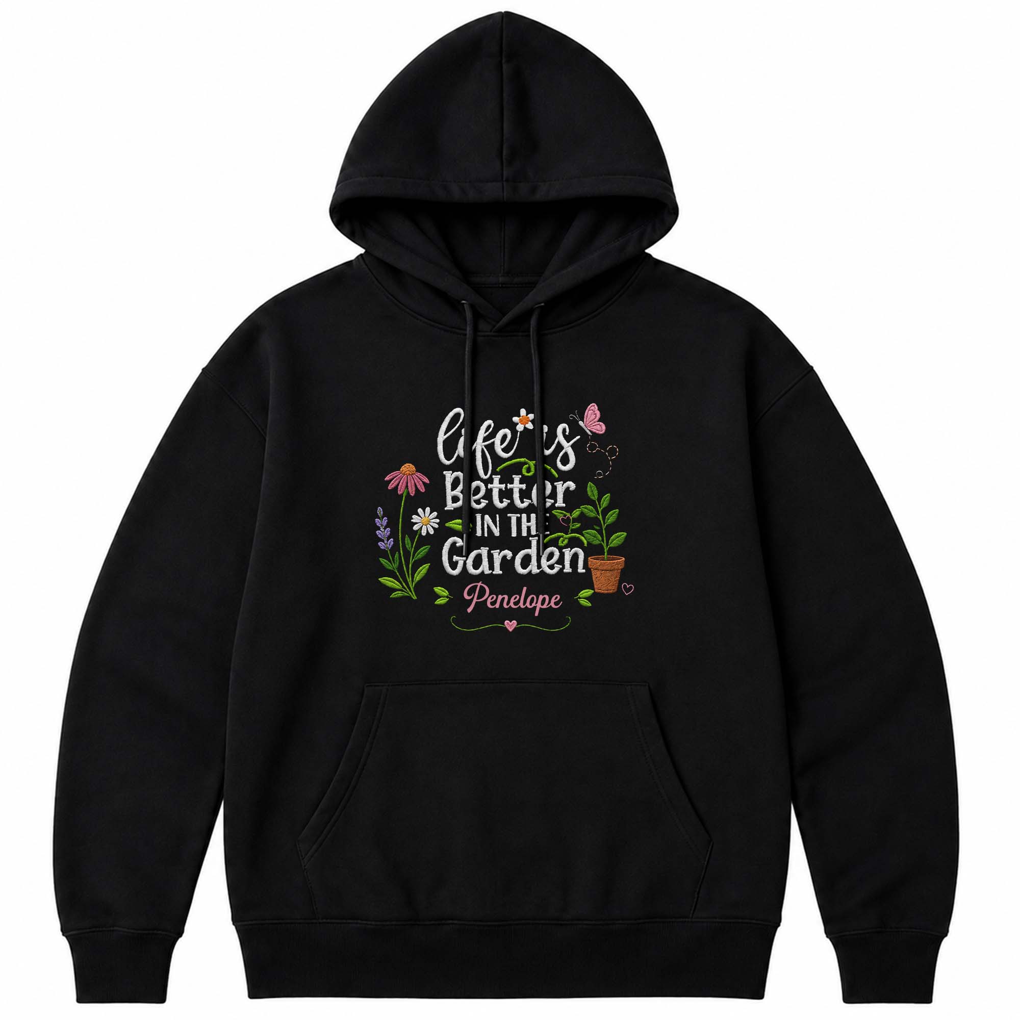 Personalized Unisex T-Shirt & Hoodie Life in the Garden Gift for Mom Shirt GradoCreations