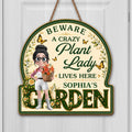Personalized Custom Shaped Wood Sign for Garden Lovers - Unique Gift