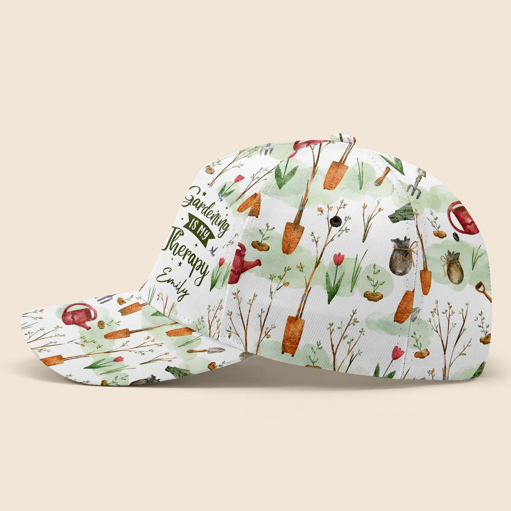 Personalized Classic Cap Gardening Tools Custom Name Gift for Her Classic Cap GradoCreations