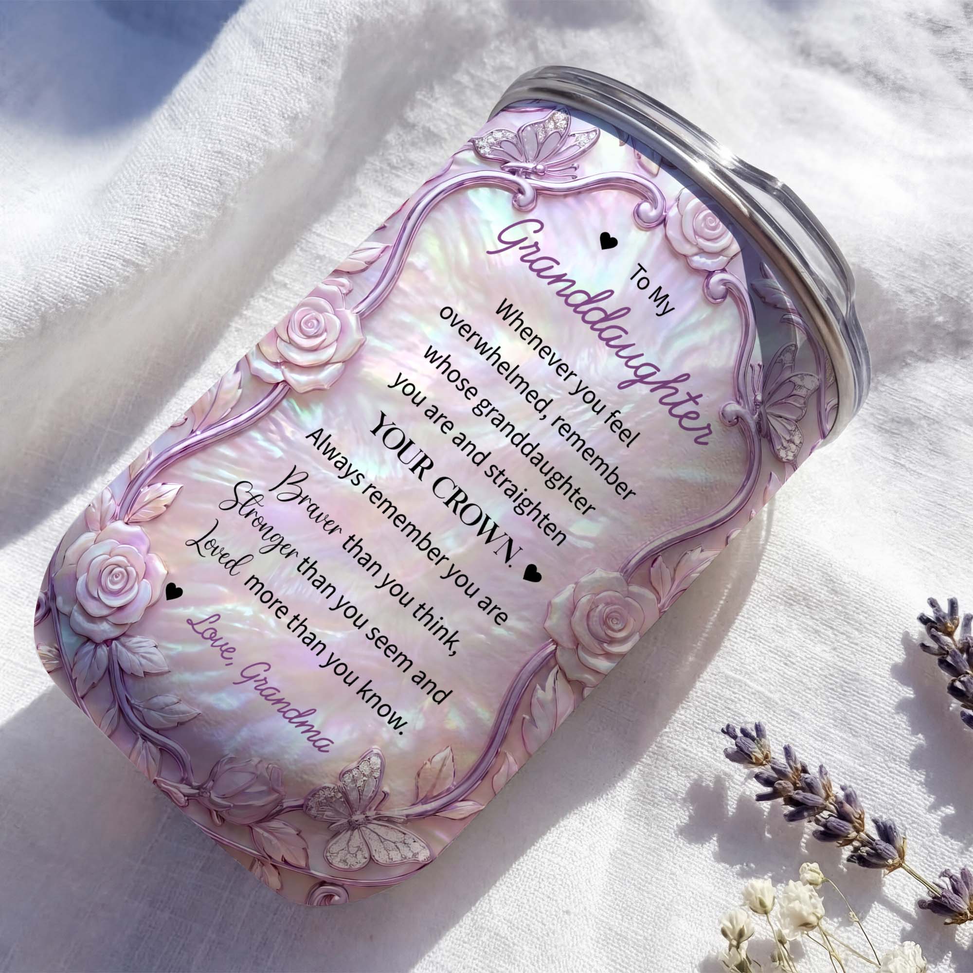 Personalized Custom 10oz Birth Month Flower Tumbler Gift 10oz tumbler GradoCreations