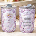 Personalized Custom 10oz Birth Month Flower Tumbler Gift 10oz tumbler GradoCreations