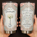 Personalized 20oz Stainless Steel Tumbler Custom Gift for Granddaughter 20oz Tumbler GradoCreations