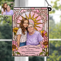 Personalized Granddaughter Suncatcher Custom Gift Idea Suncatcher GradoCreations