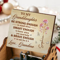 Personalized Music Box Custom Design for Granddaughter Gift