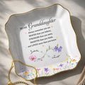 Personalized Jewelry Dish Custom Name Gift for Granddaughter