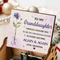 Personalized Wooden Music Box Custom Name Flower Gift for Granddaughter Music Box GradoCreations