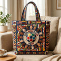 Personalized FIFA World Cup 2026 Quilted Tote Bag for Soccer Fans