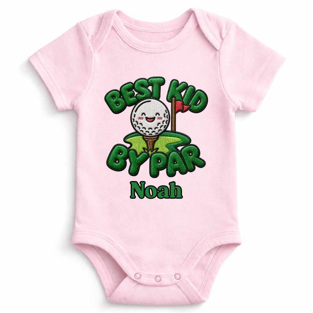 Personalized Baby Onesie Custom Name Golf Design Gift for Kids Baby Onesie GradoCreations