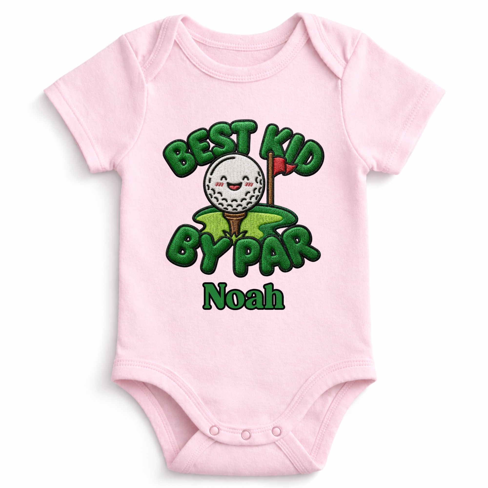 Personalized Baby Onesie Custom Name Golf Design Gift for Kids Baby Onesie GradoCreations
