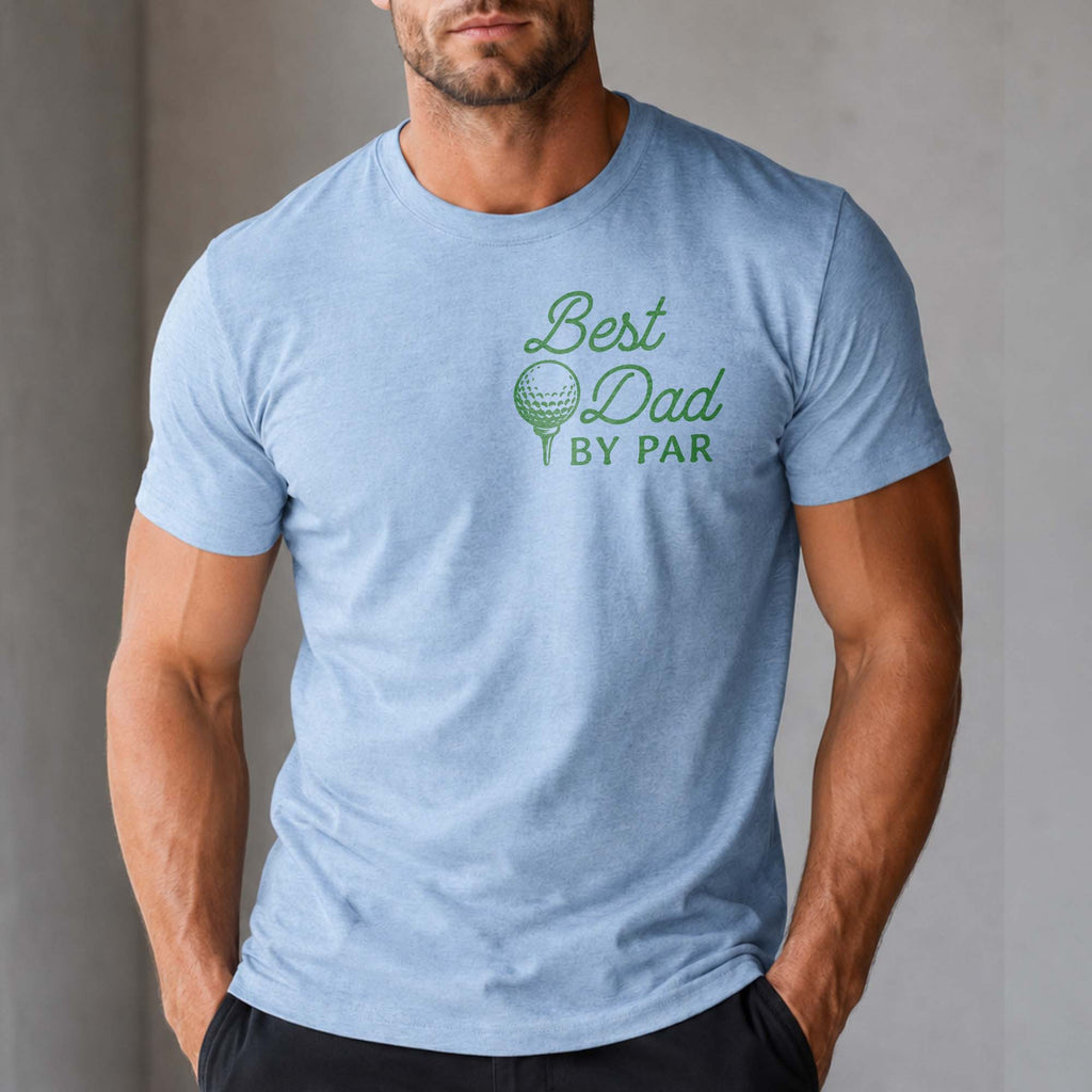 Personalized T-Shirt for Dad Funny Golf Gift Custom Text T-Shirt Font and Back GradoCreations