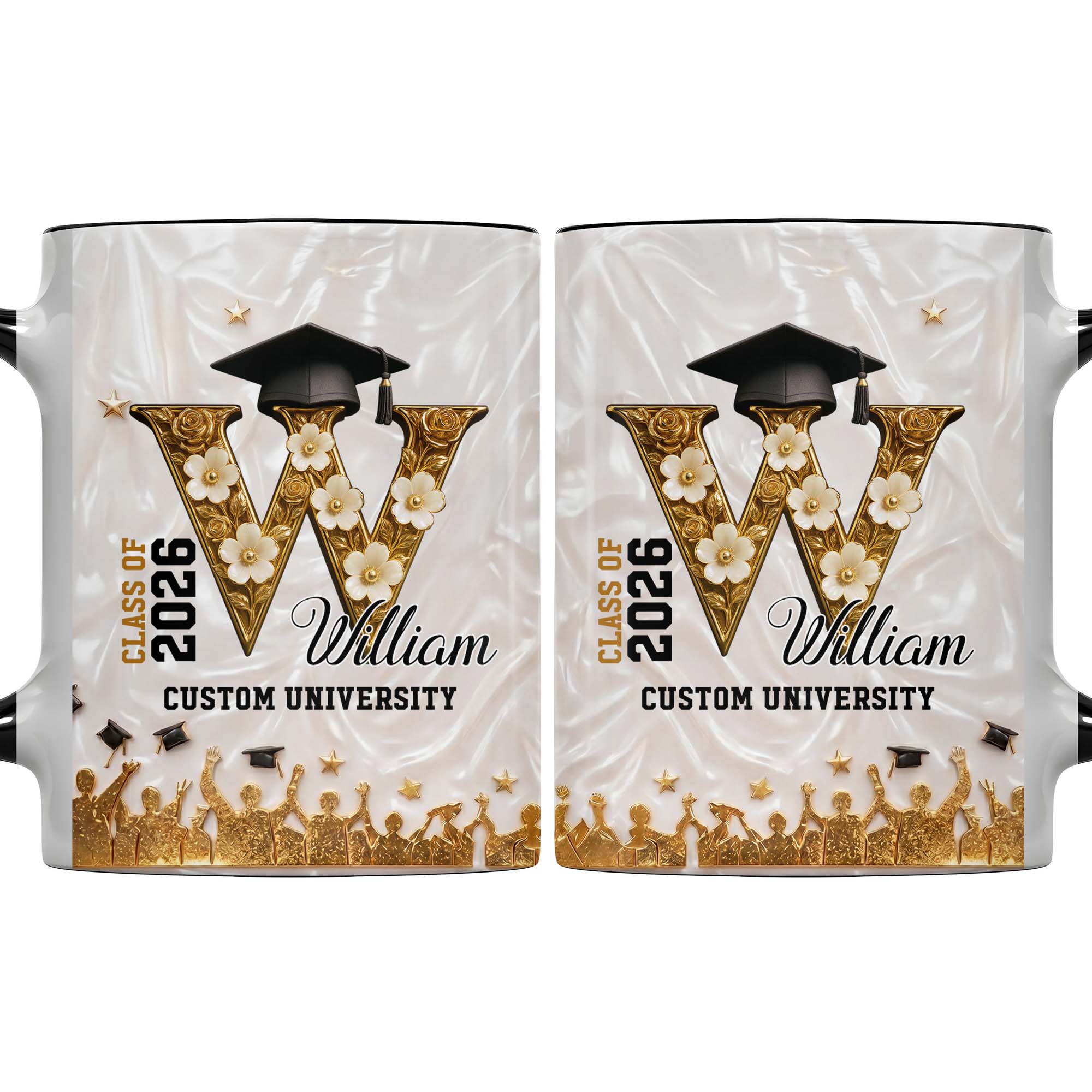 Personalized Graduation Mug Custom Name Class Of 2024 Gift Accent Mug GradoCreations
