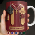 Personalized Graduation Coffee Mug Custom Year Name Gift Edge-to-edge Mug GradoCreations