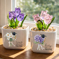 Personalized Custom Glass Tulips Graduation Gift for Her Glass Tulip GradoCreations