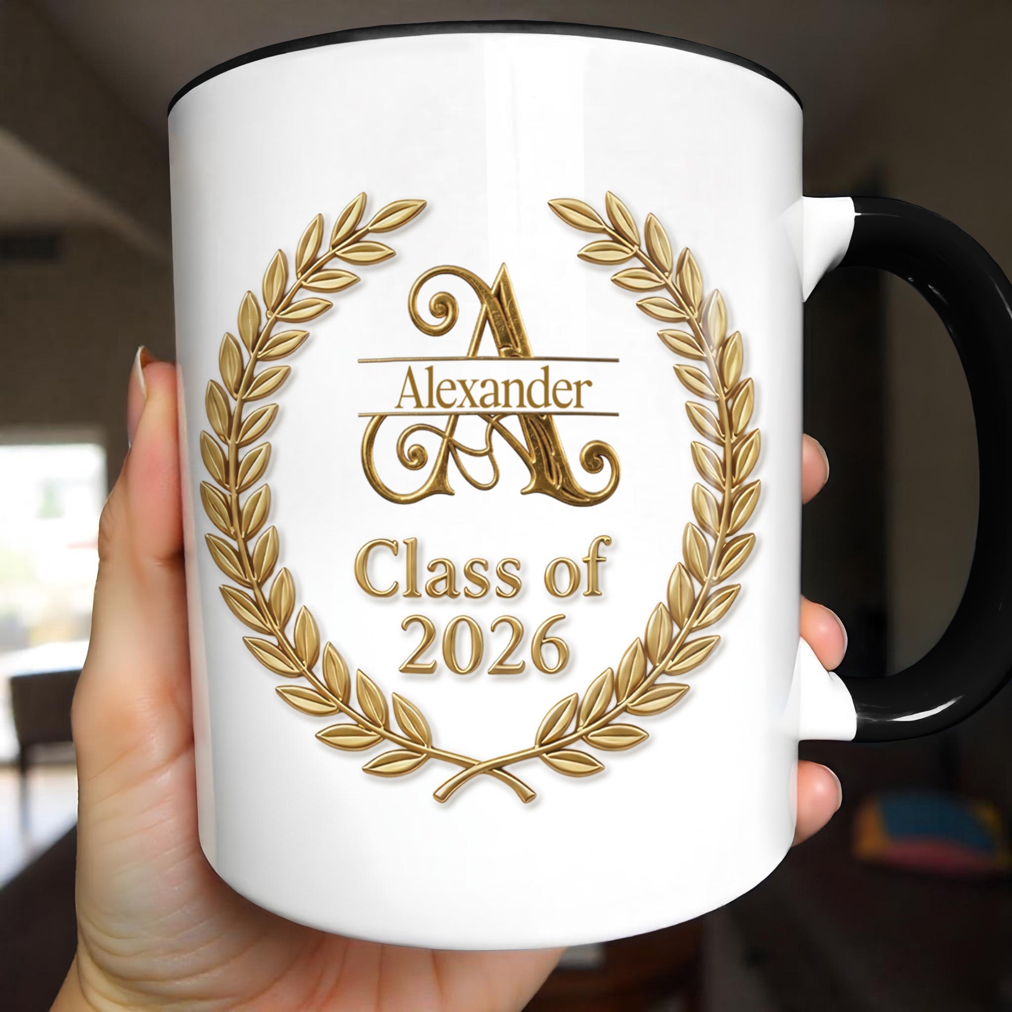 Personalized Custom Graduation Accent Mug Gift for Graduates Accent Mug GradoCreations