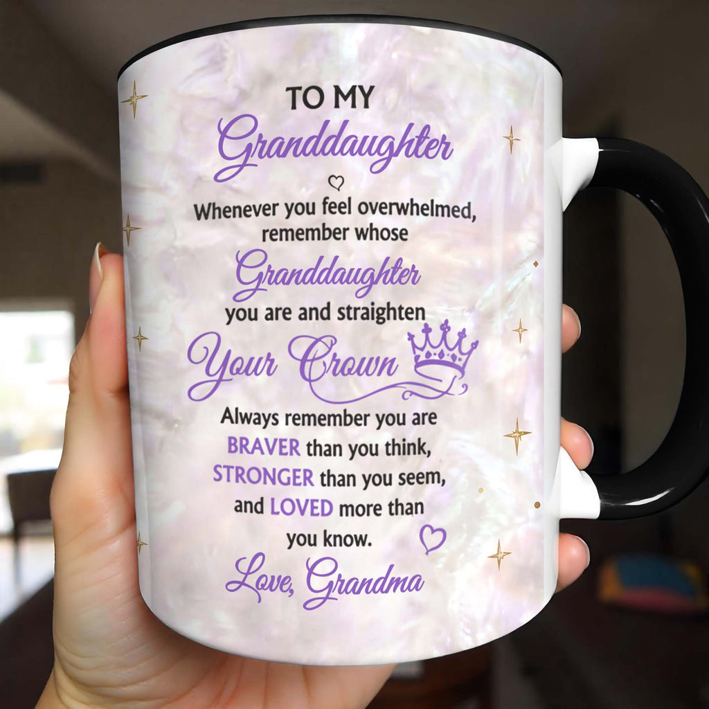 Personalized Graduation Accent Mug Custom Name Gift for Graduate Accent Mug GradoCreations