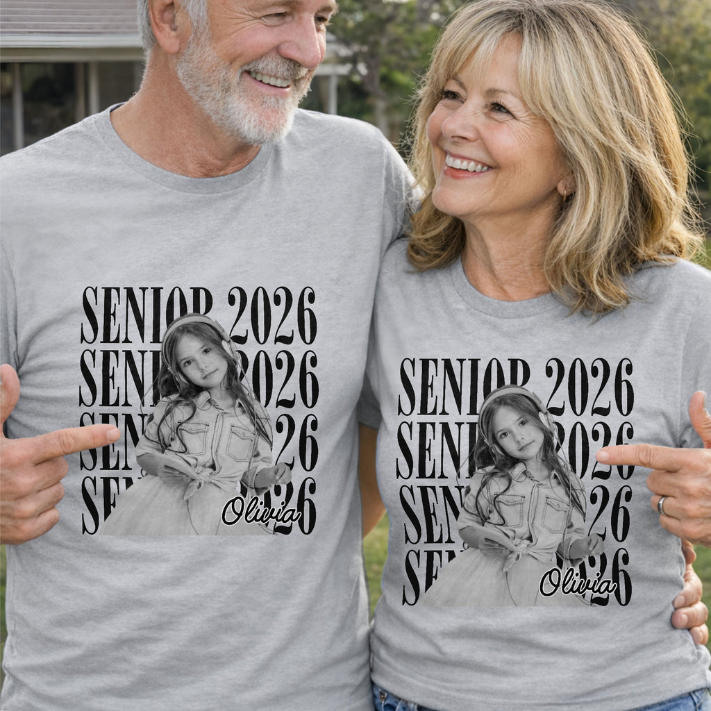 Personalized Graduation T-shirt Custom Photo Gift for Student Shirt GradoCreations