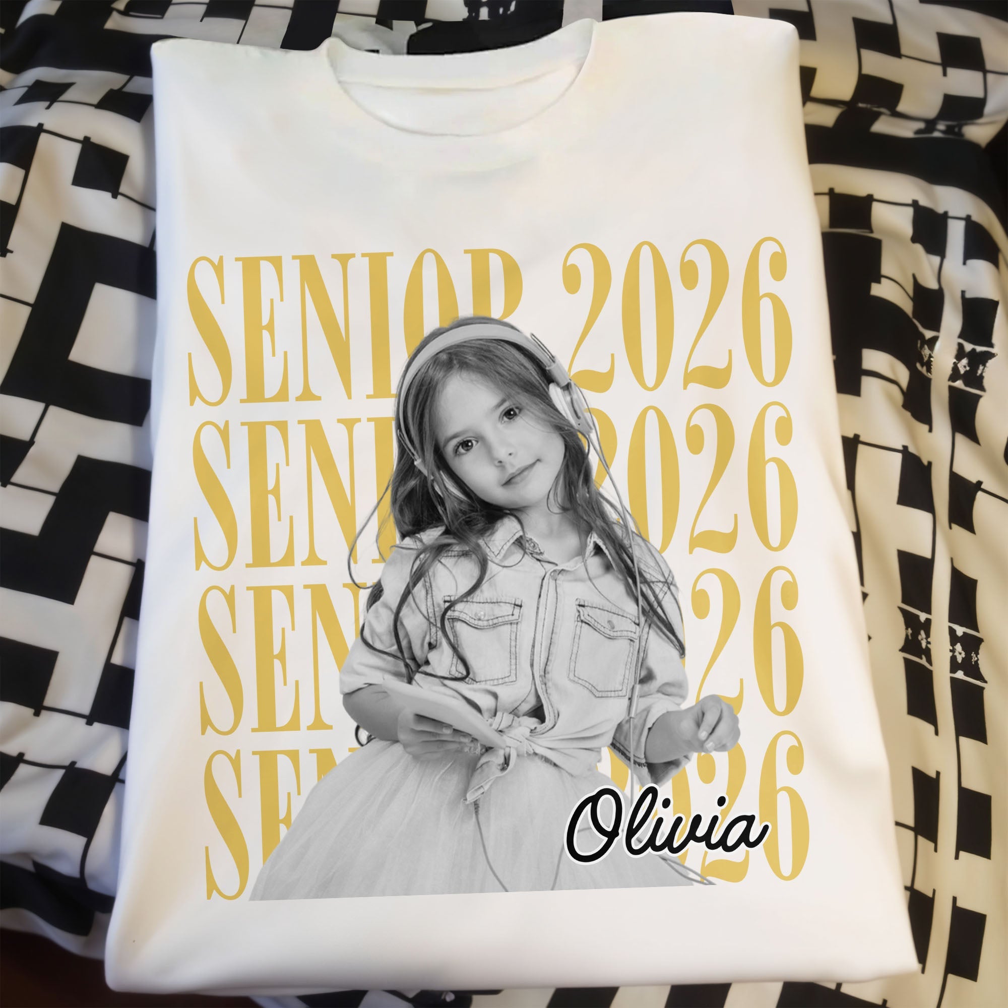 Personalized Graduation T-shirt Custom Photo Gift for Student Shirt GradoCreations