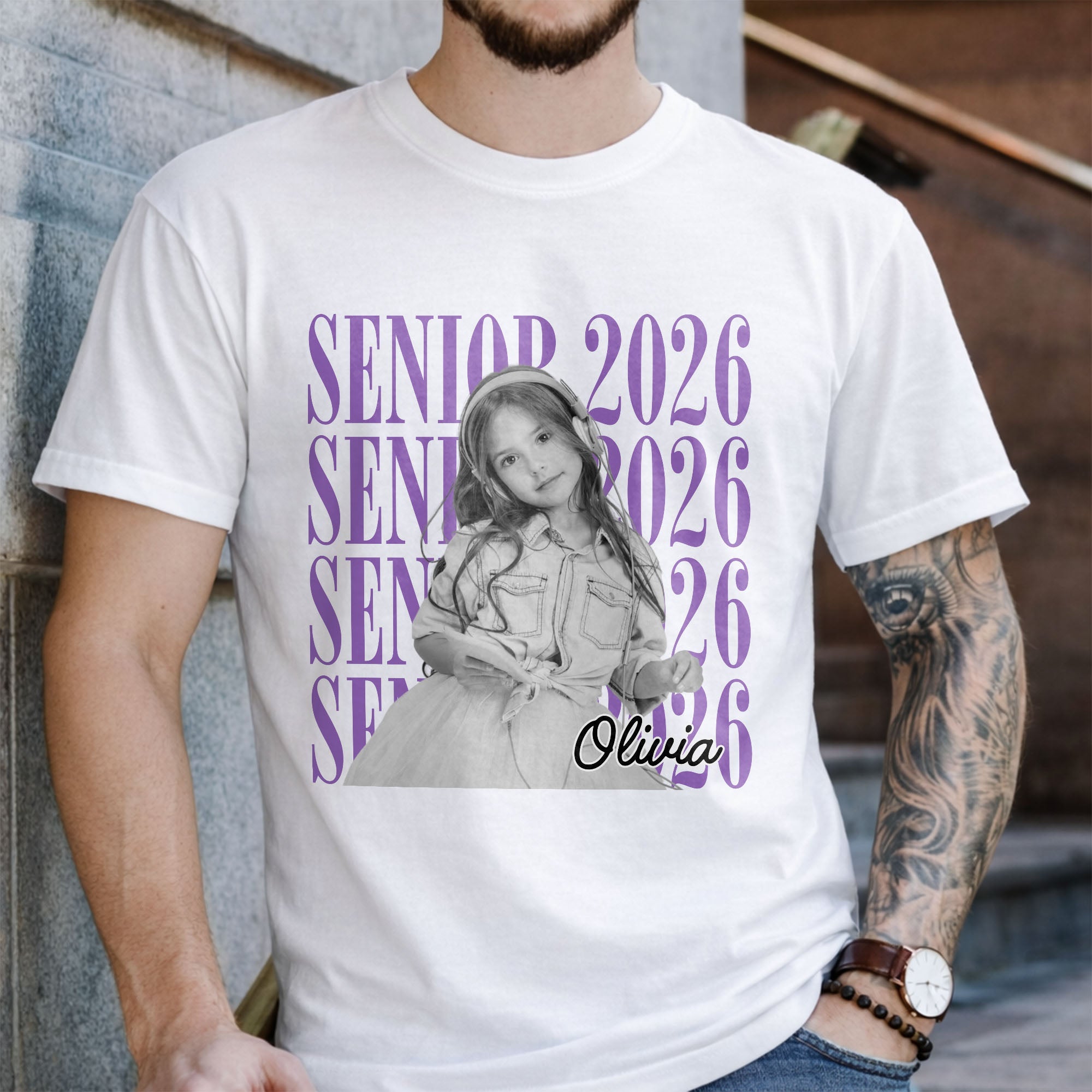 Personalized Graduation T-shirt Custom Photo Gift for Student Shirt GradoCreations