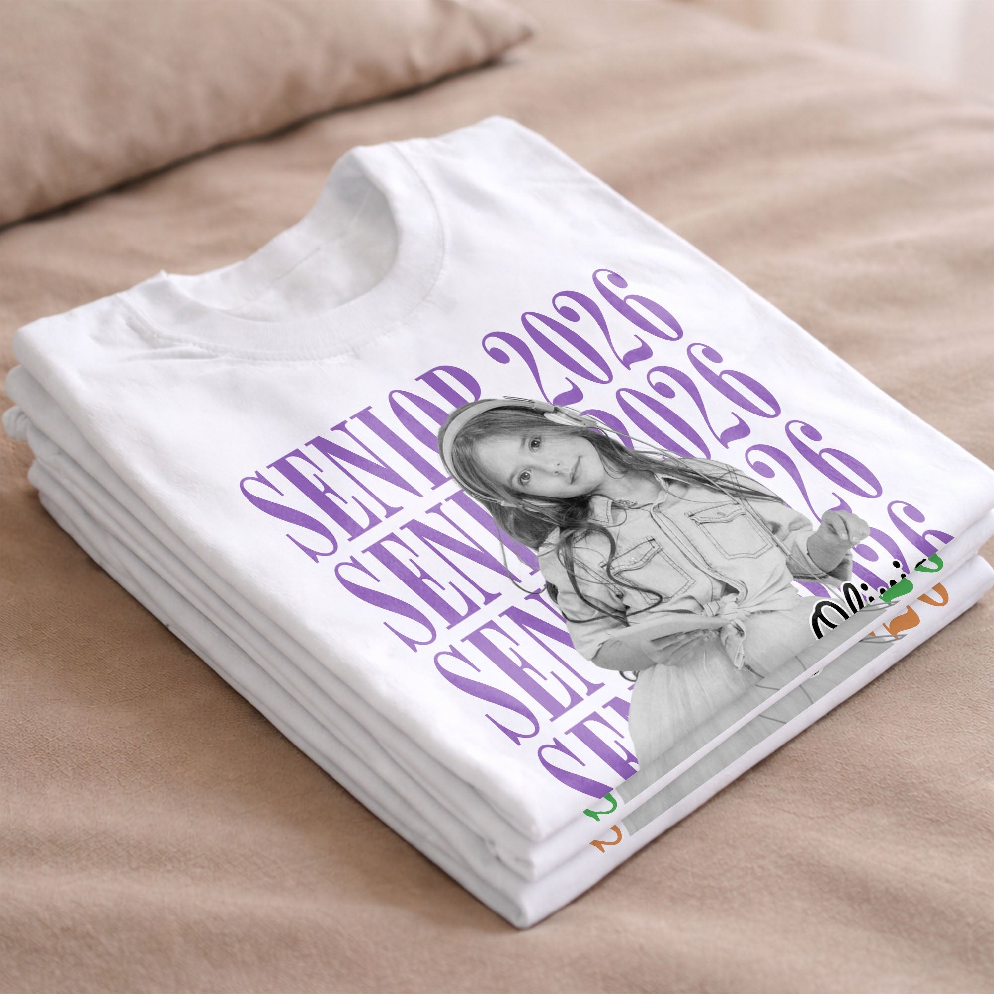 Personalized Graduation T-shirt Custom Photo Gift for Student Shirt GradoCreations