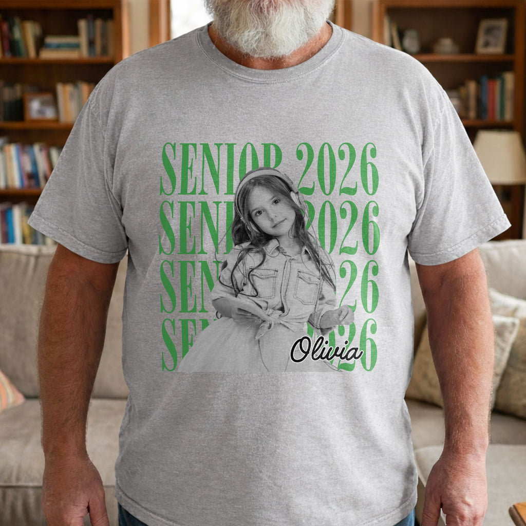 Personalized Graduation T-shirt Custom Photo Gift for Student Shirt GradoCreations
