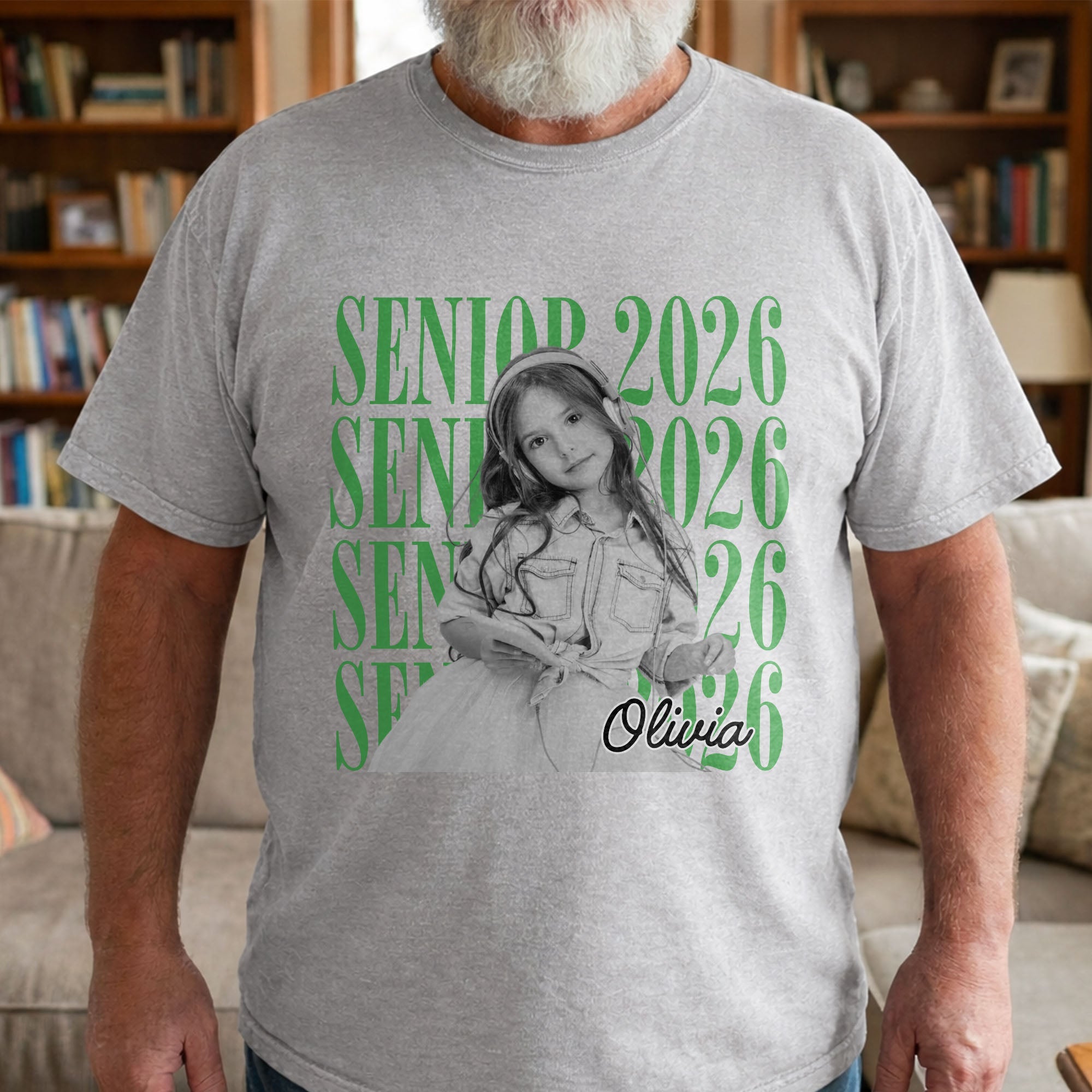 Personalized Graduation T-shirt Custom Photo Gift for Student Shirt GradoCreations