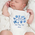 Personalized Baby Onesie My First Beach Vacation Custom Gift