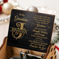 Personalized Wooden Music Box Custom Name Grandson Gift for Birthday