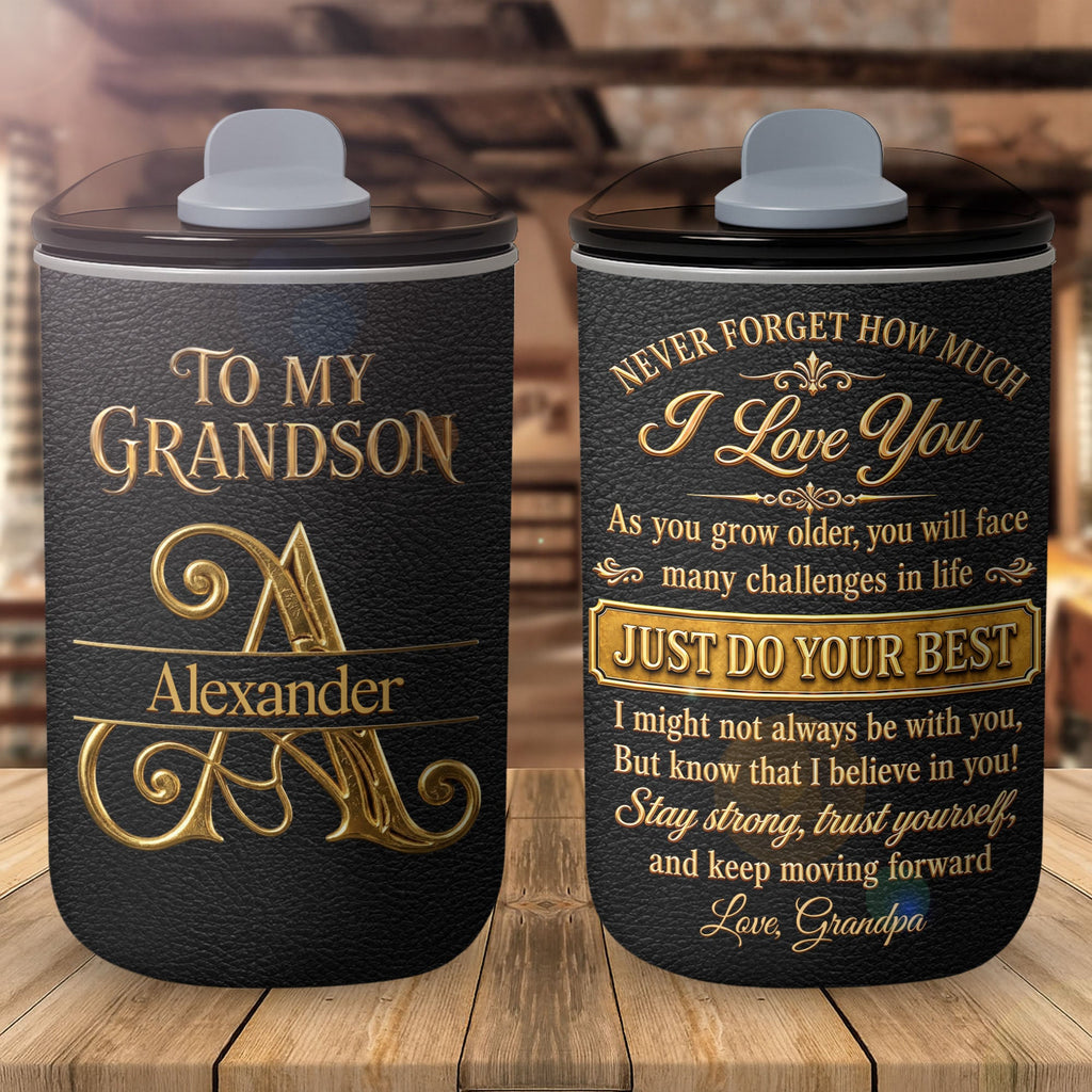 Personalized 10oz Tumbler Custom Name Gift for Grandson