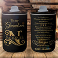 Personalized Stainless Steel Tumbler Custom Monogram Gift for Grandson 10oz tumbler GradoCreations