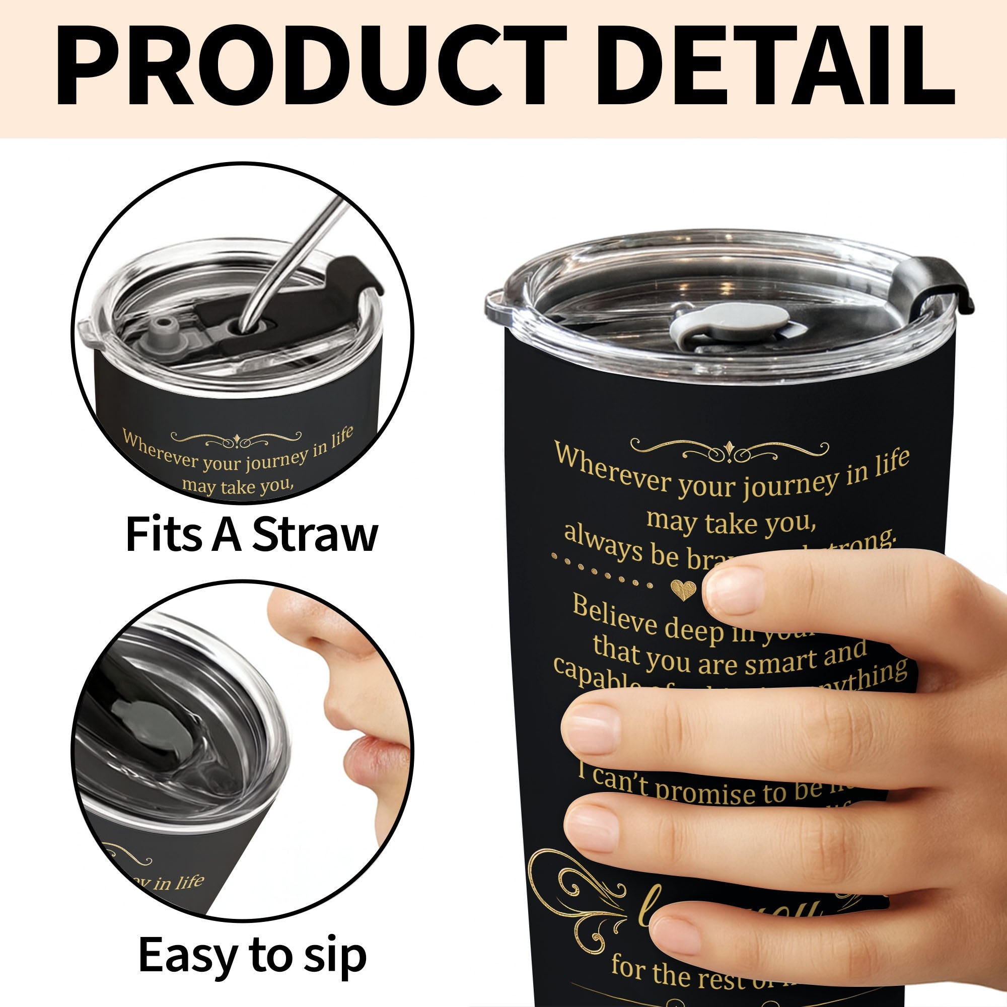 Personalized 20oz Stainless Steel Tumbler Gift for Grandson 20oz Tumbler GradoCreations