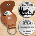 Personalized Pocket Hug Custom Message for Grandson Gift Pocket Hug GradoCreations