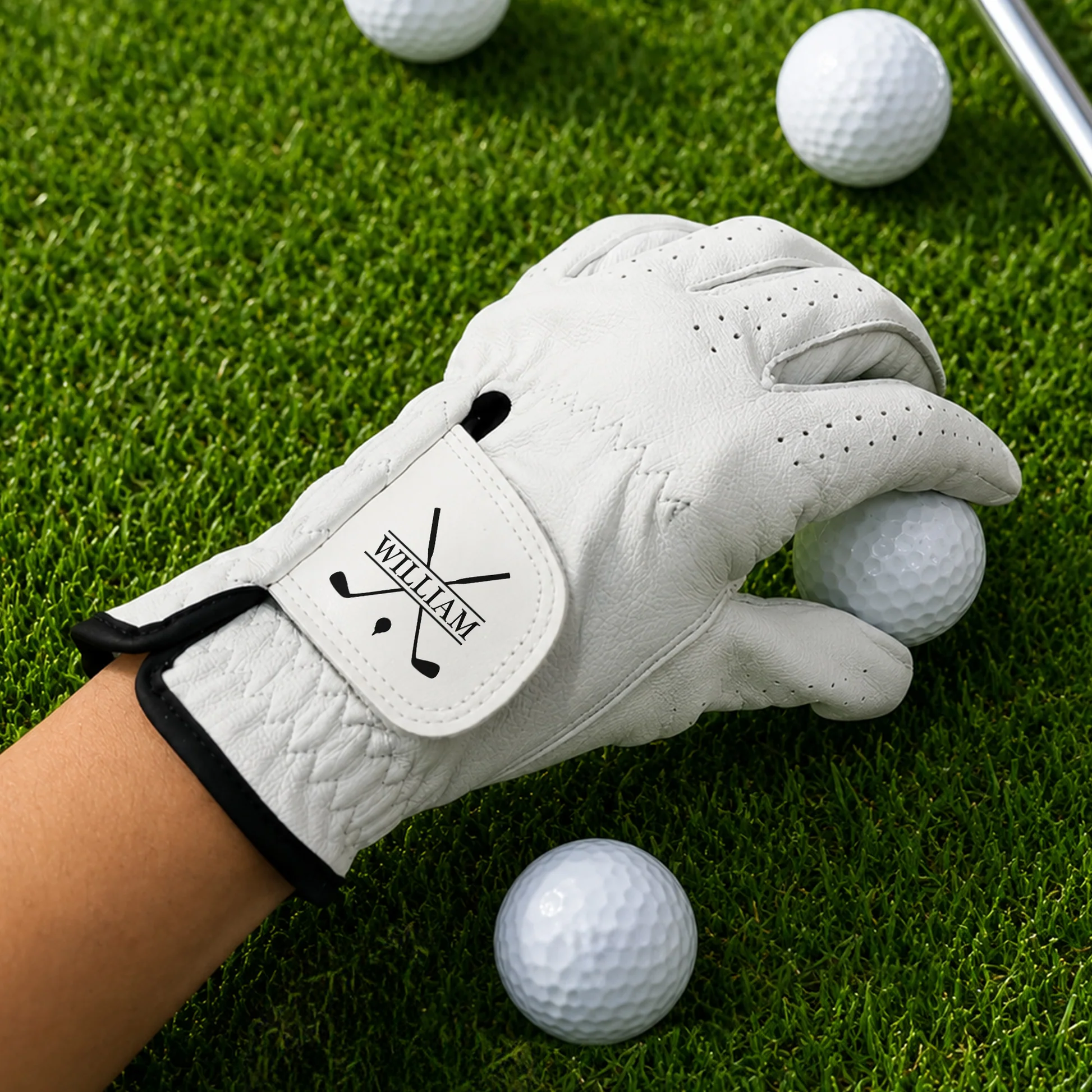 Personalized Golf Glove Custom Name Gift for Men & Women HN590 - Golf Glove GradoCreations